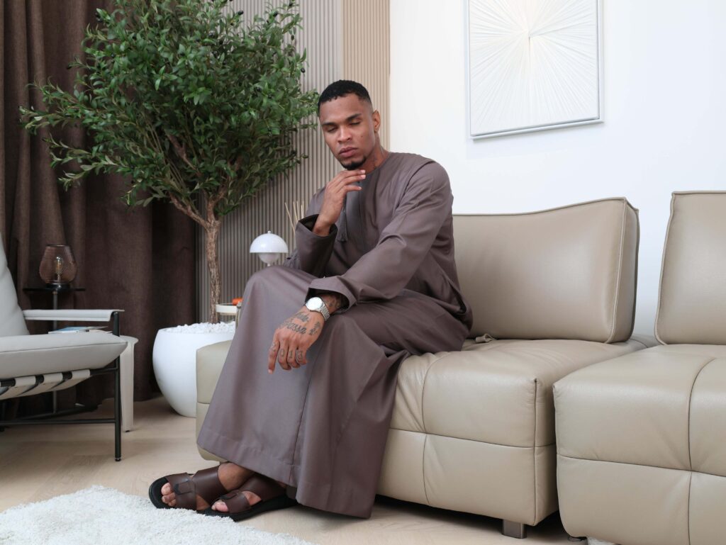 Earth Brown Omani Kandura