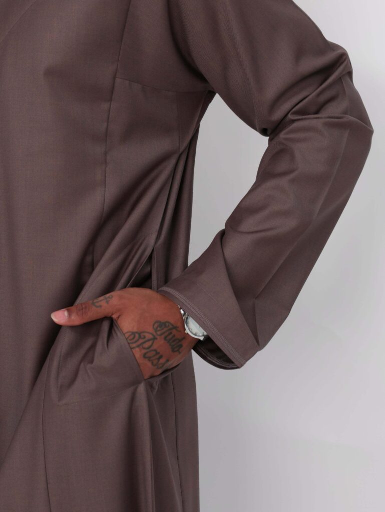 Earth Brown Omani Kandura