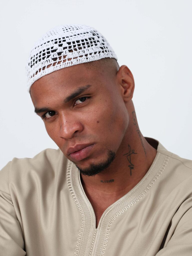Beige Moroccan Thobe