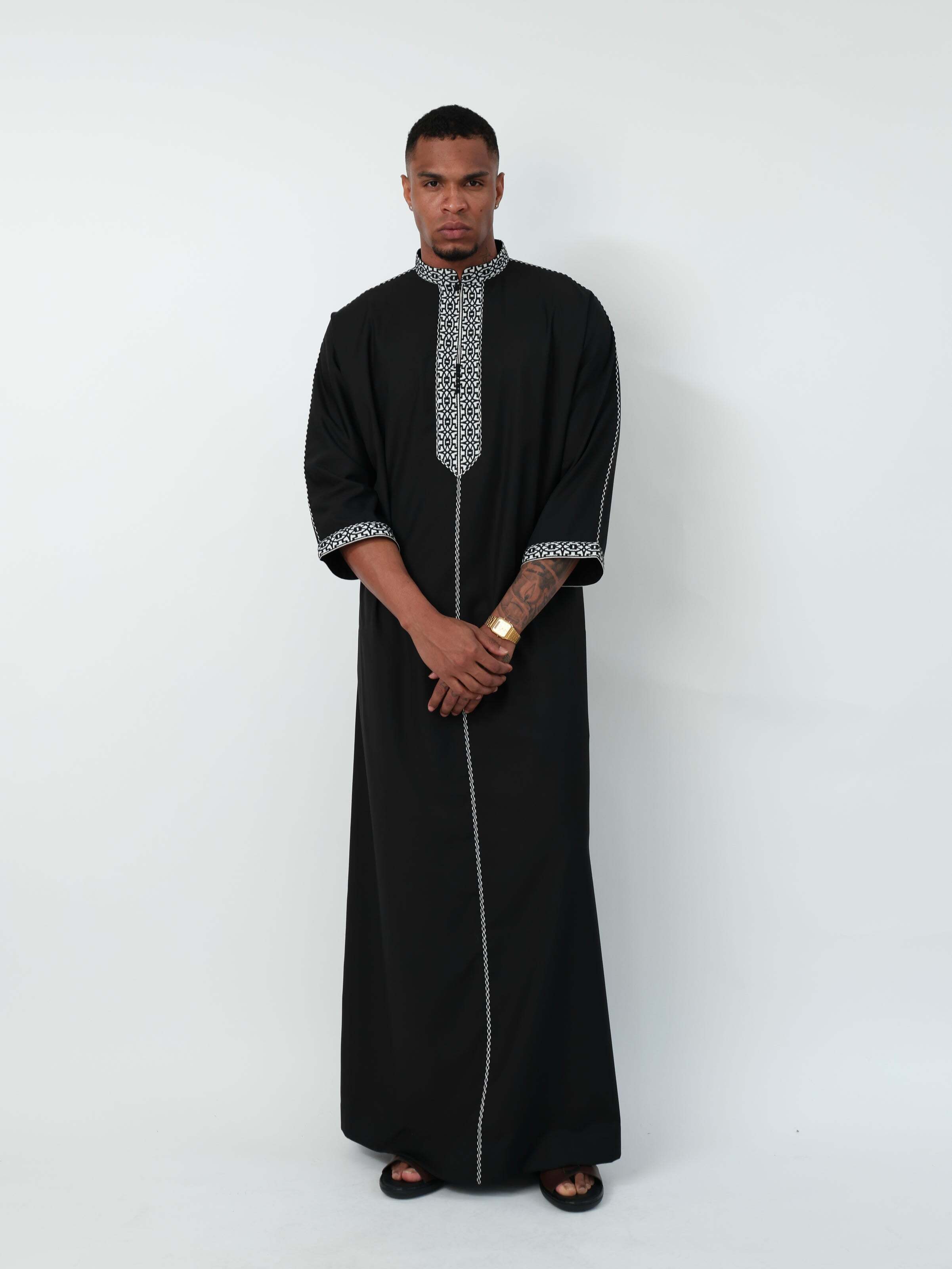 Onyx Moroccan Thobe