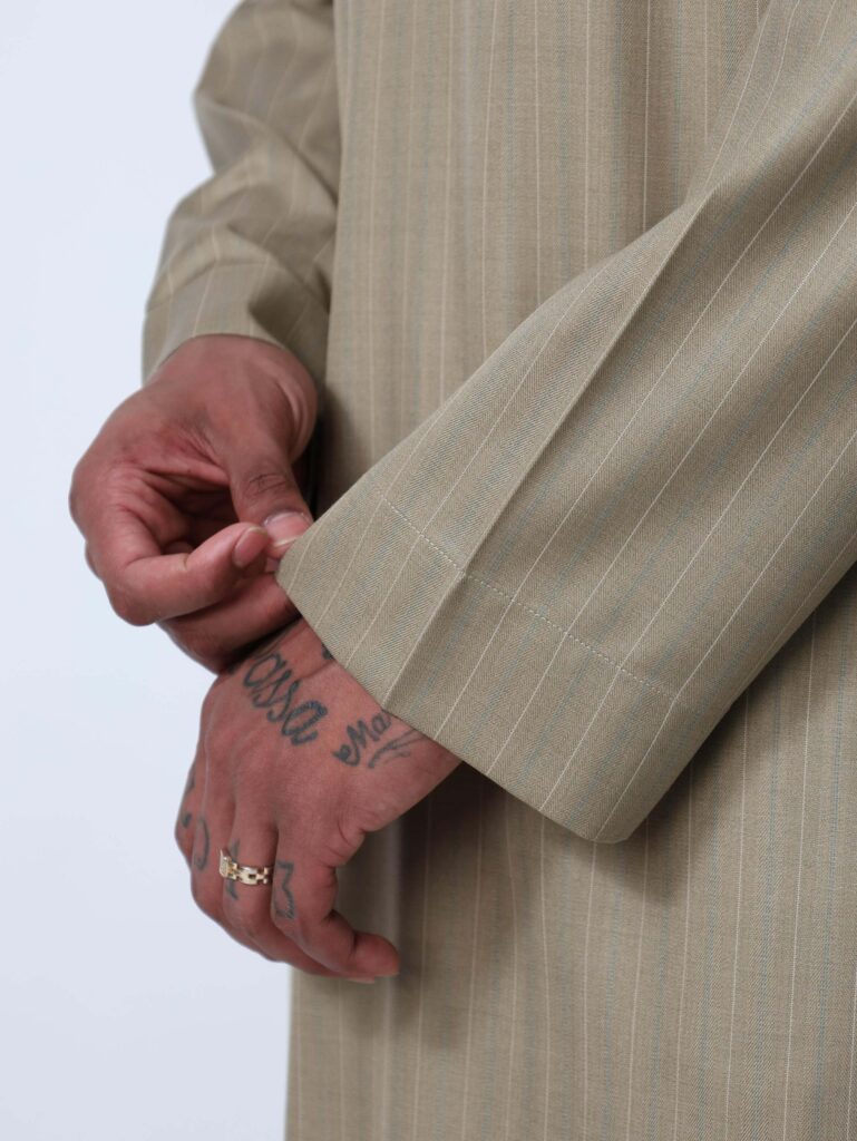 Khaki Moroccan Thobe