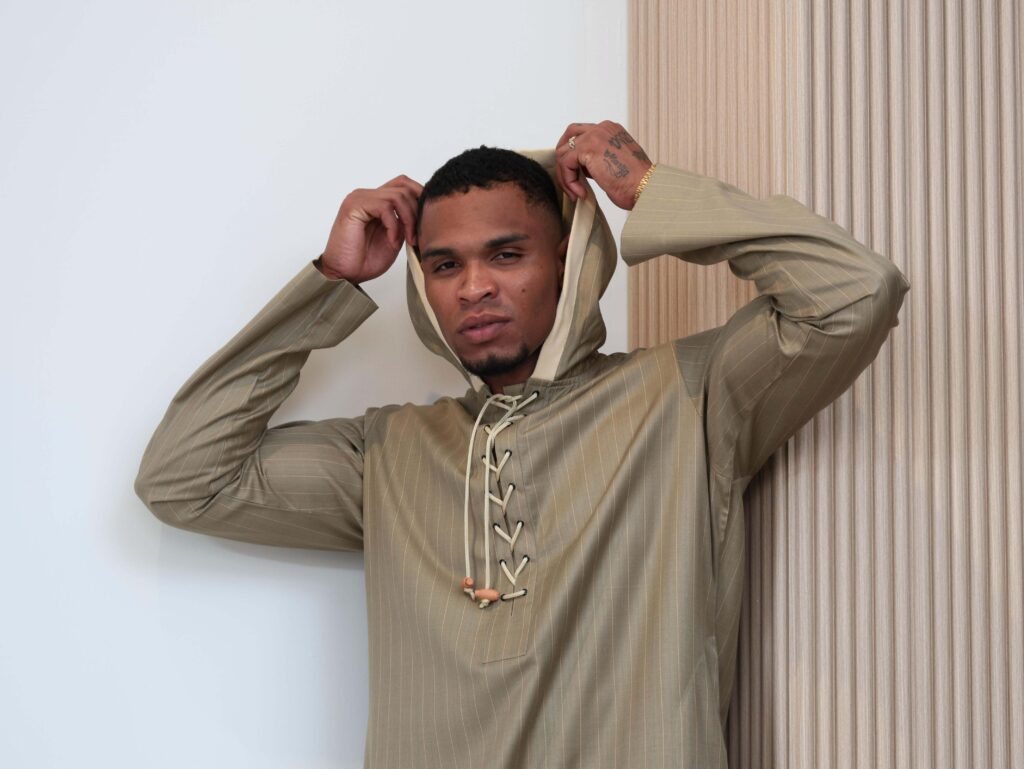 Khaki Moroccan Thobe