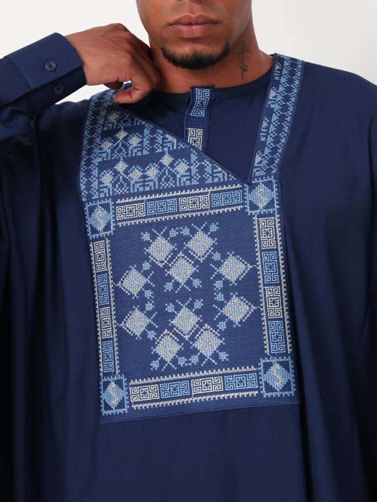 Agbada Navy Blue