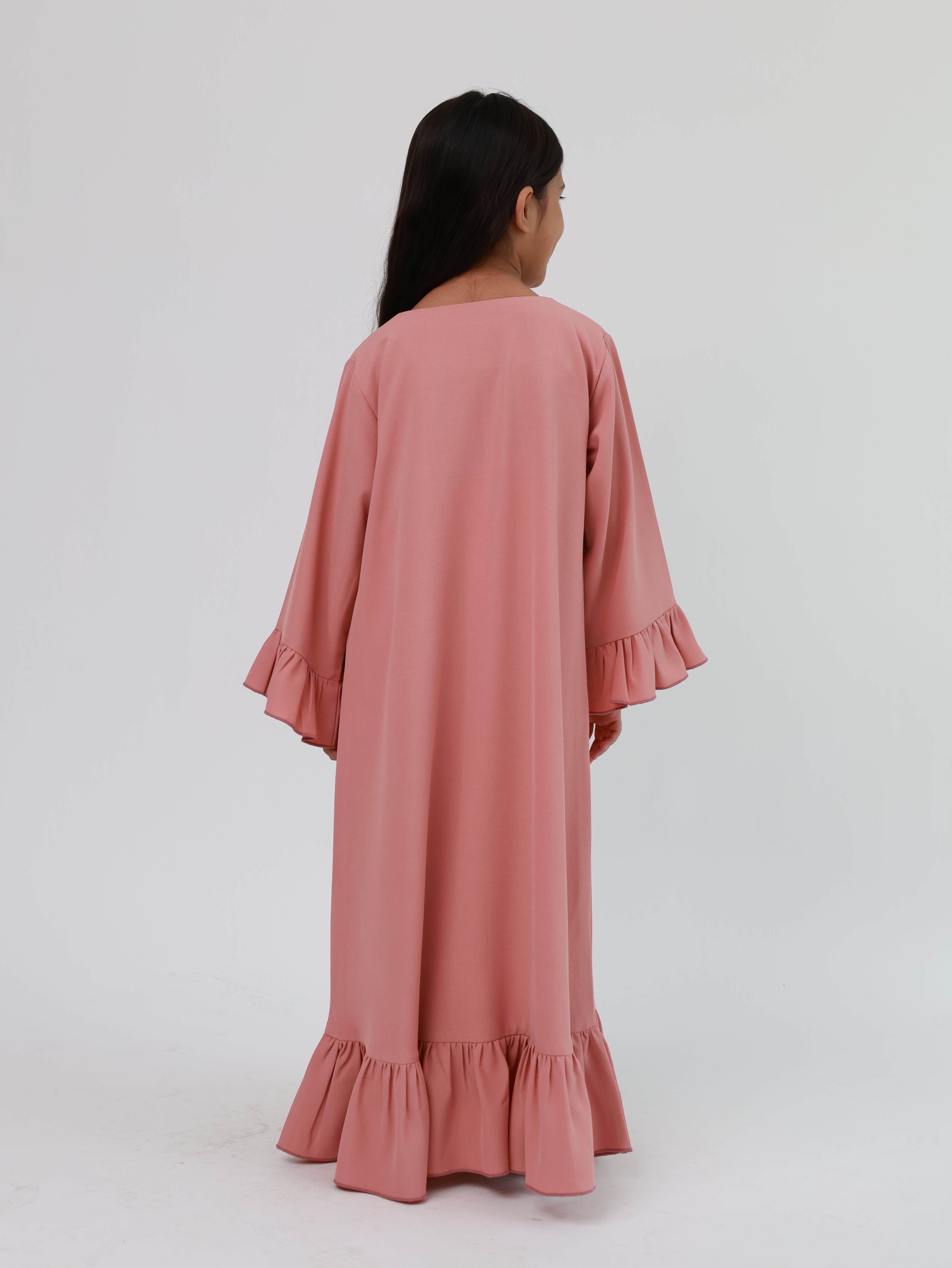 Blush Abaya