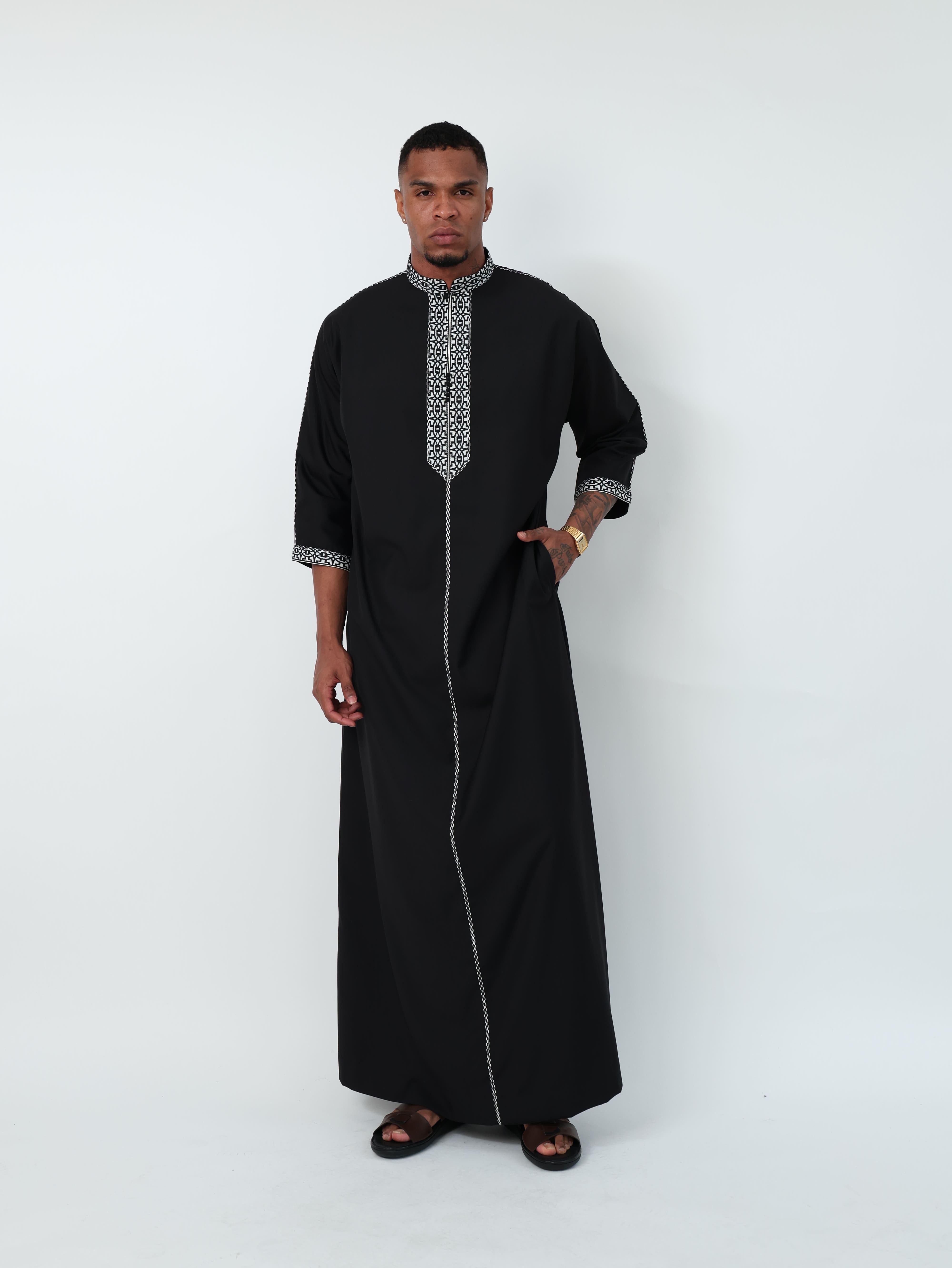 Onyx Moroccan Thobe