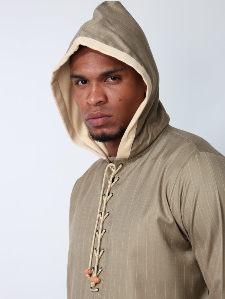 Khaki Moroccan Thobe