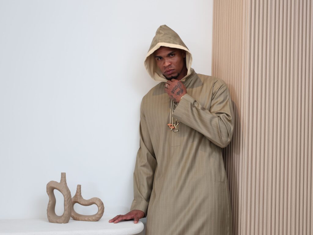 Khaki Moroccan Thobe