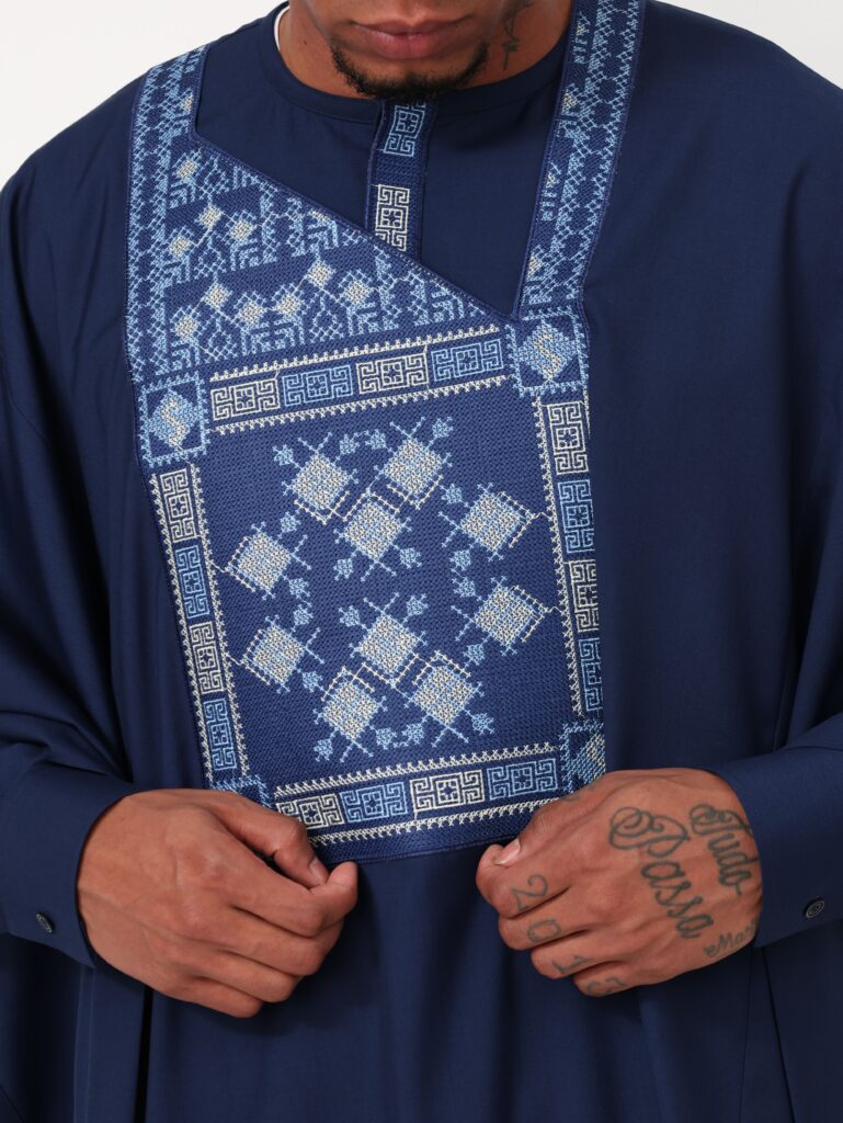 Agbada Navy Blue