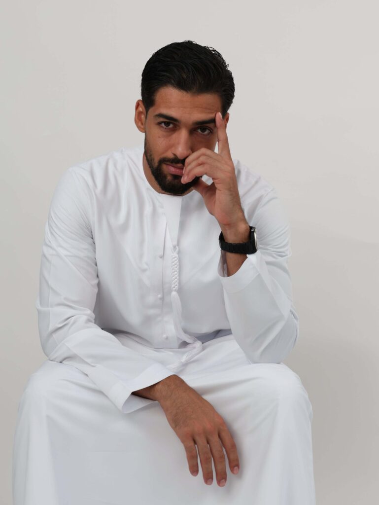 Emirati Kandura White