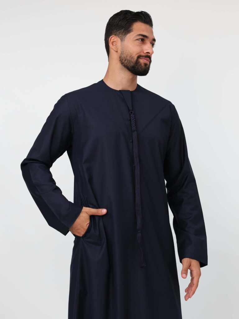 Emirati Kandura Navy Blue