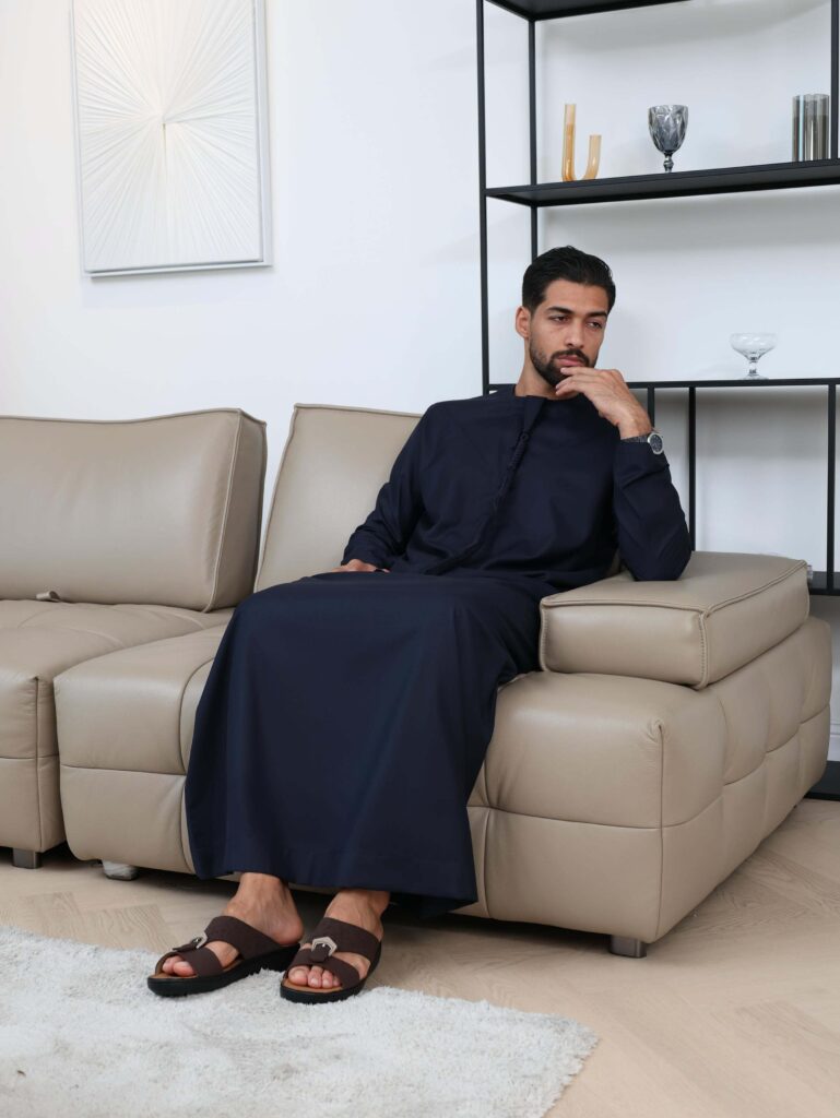 Emirati Kandura Navy Blue