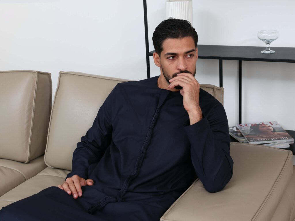 Emirati Kandura Navy Blue