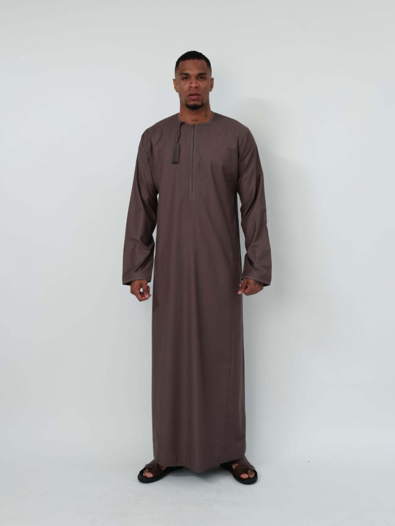 Earth Brown Omani Kandura