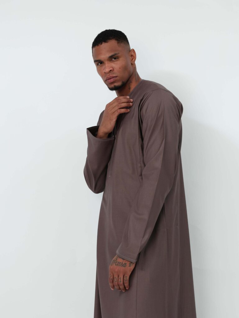 Earth Brown Omani Kandura