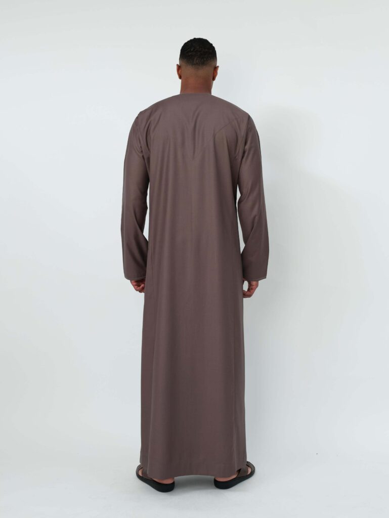 Earth Brown Omani Kandura