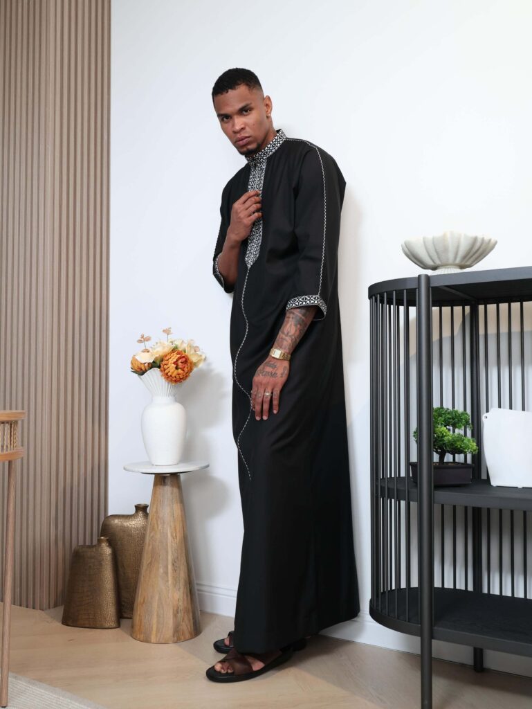 Onyx Moroccan Thobe