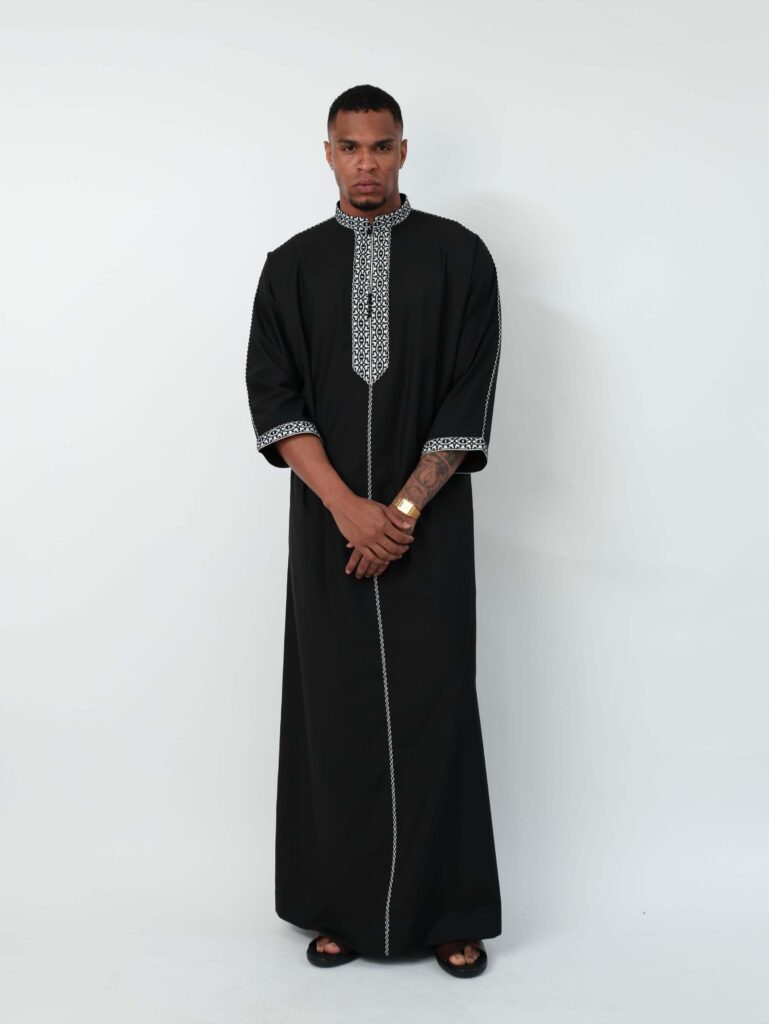 Onyx Moroccan Thobe