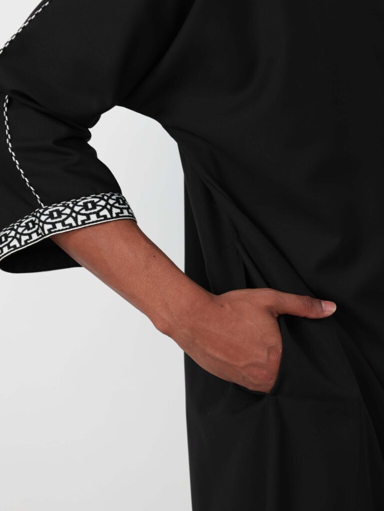 Onyx Moroccan Thobe
