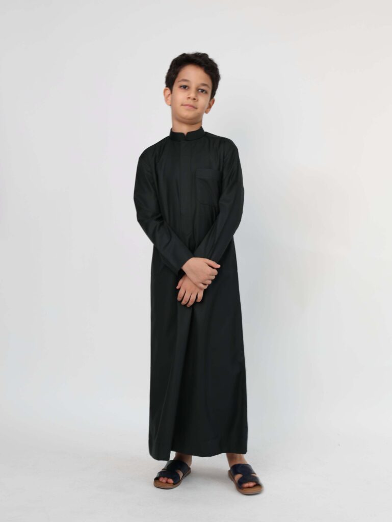 Dark Green Kuwaiti Kandura