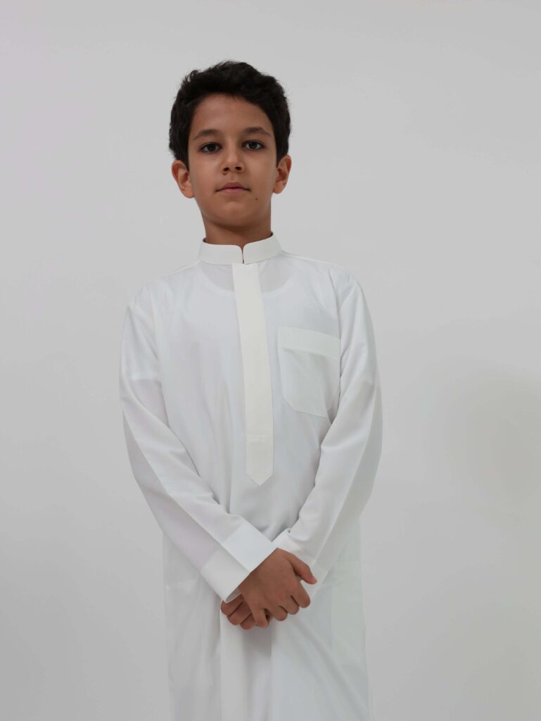 Cream Kuwaiti Kandura