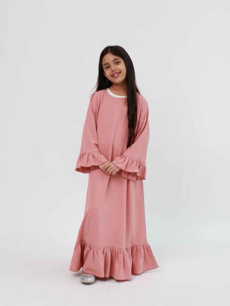 Blush Abaya