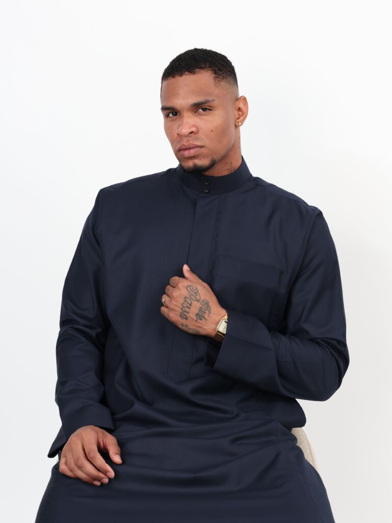 Navy Blue Bukhari Kandurah