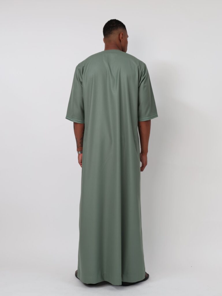 Moroccan Olive Green Thobe