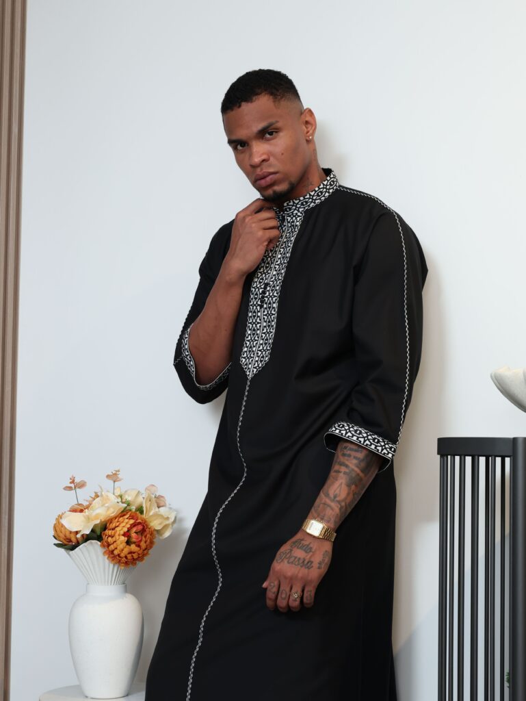 Onyx Moroccan Thobe