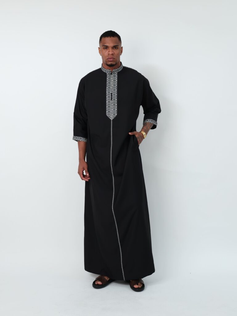 Onyx Moroccan Thobe