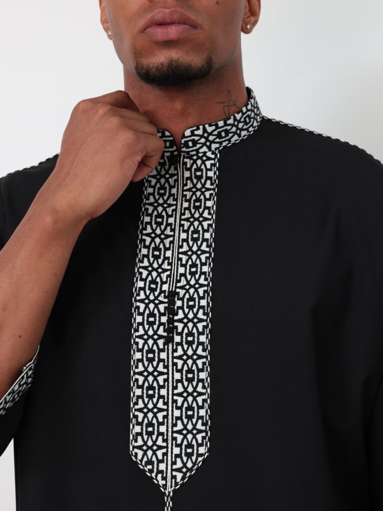 Onyx Moroccan Thobe