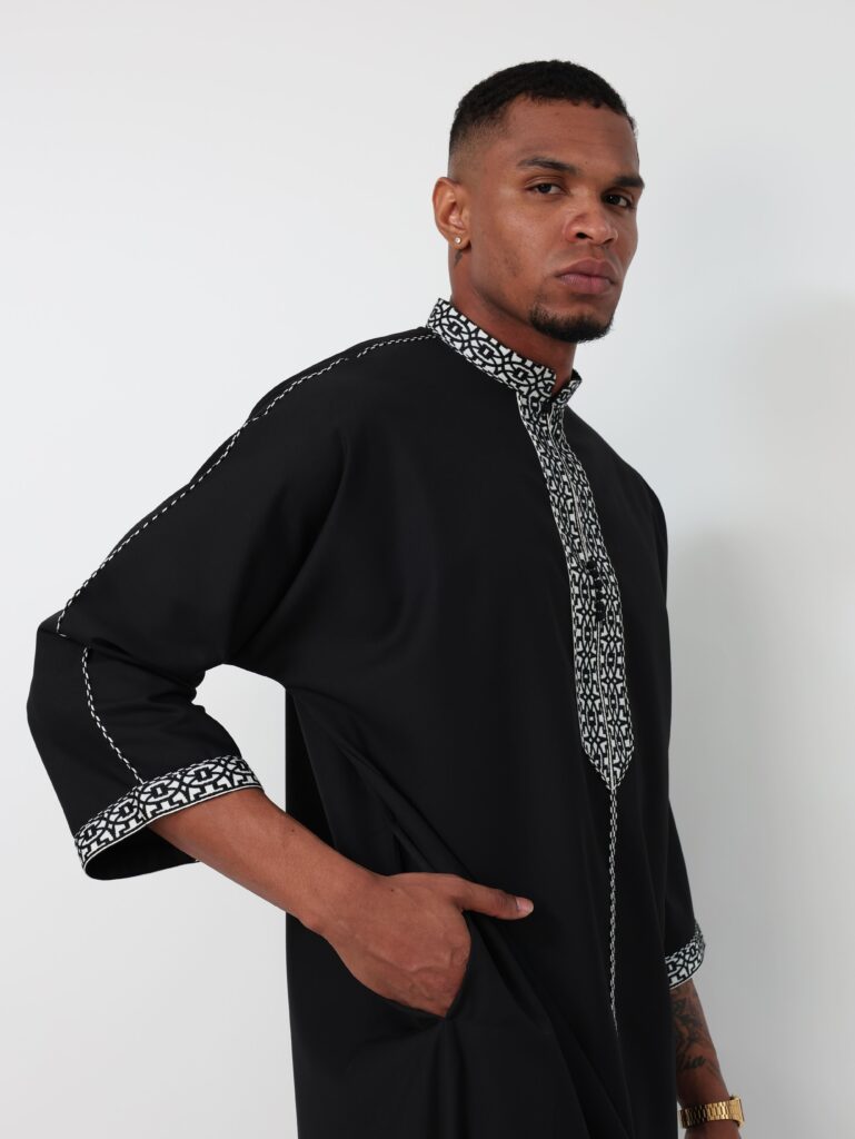 Onyx Moroccan Thobe