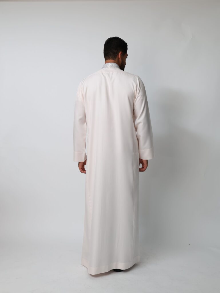 Cream Kuwaiti Kandura