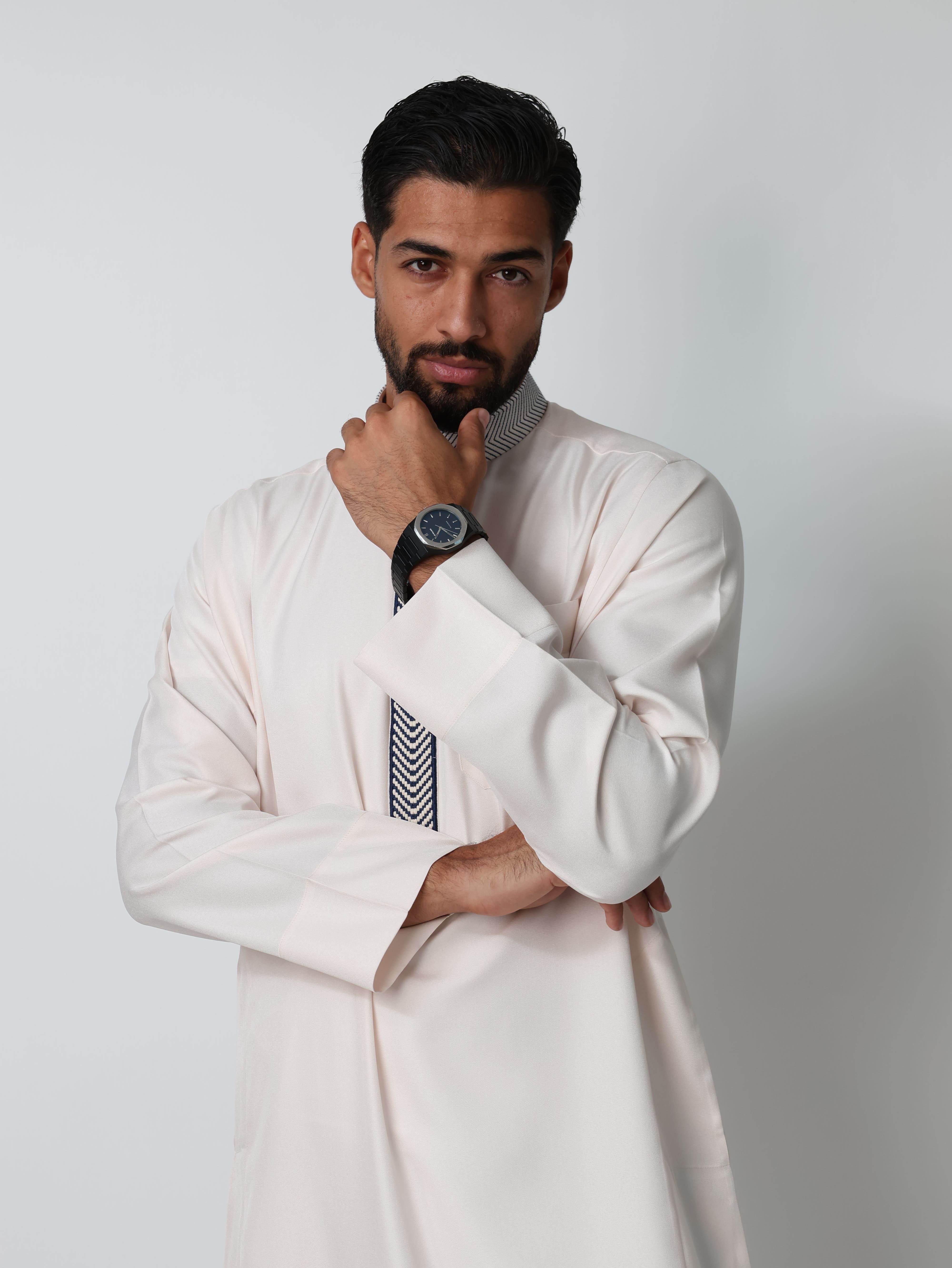Cream Kuwaiti Kandura