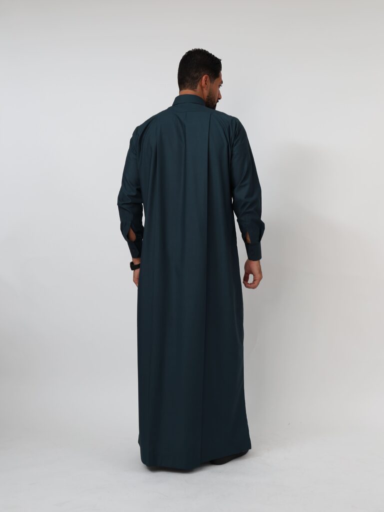 Dark Pine Green Qatari Kandura