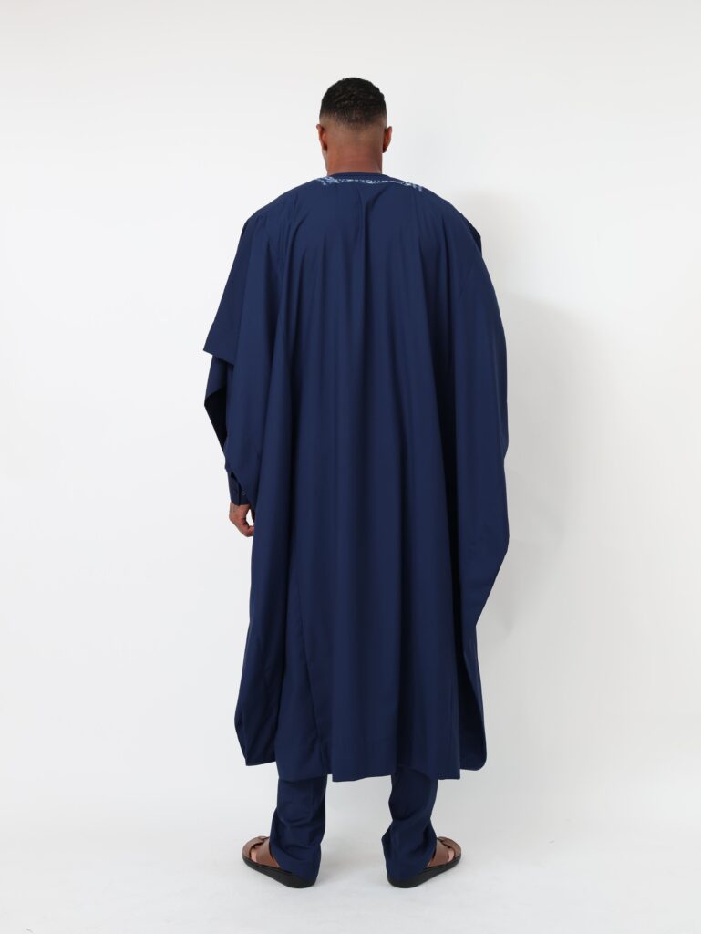 Agbada Navy Blue