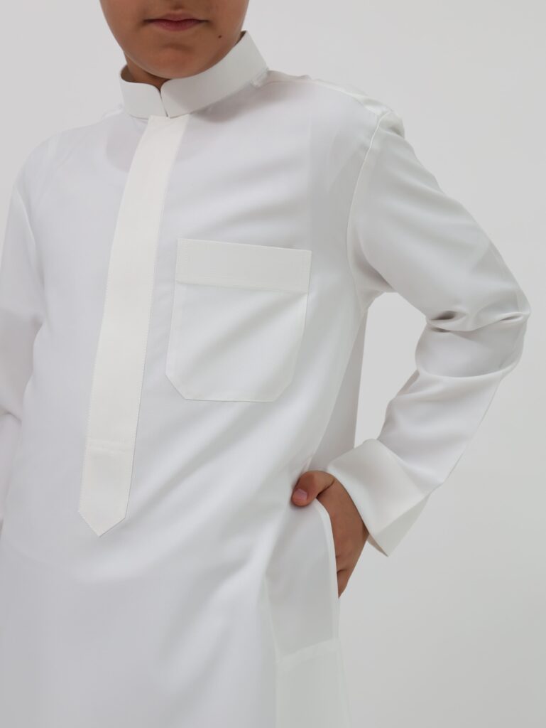 Cream Kuwaiti Kandura